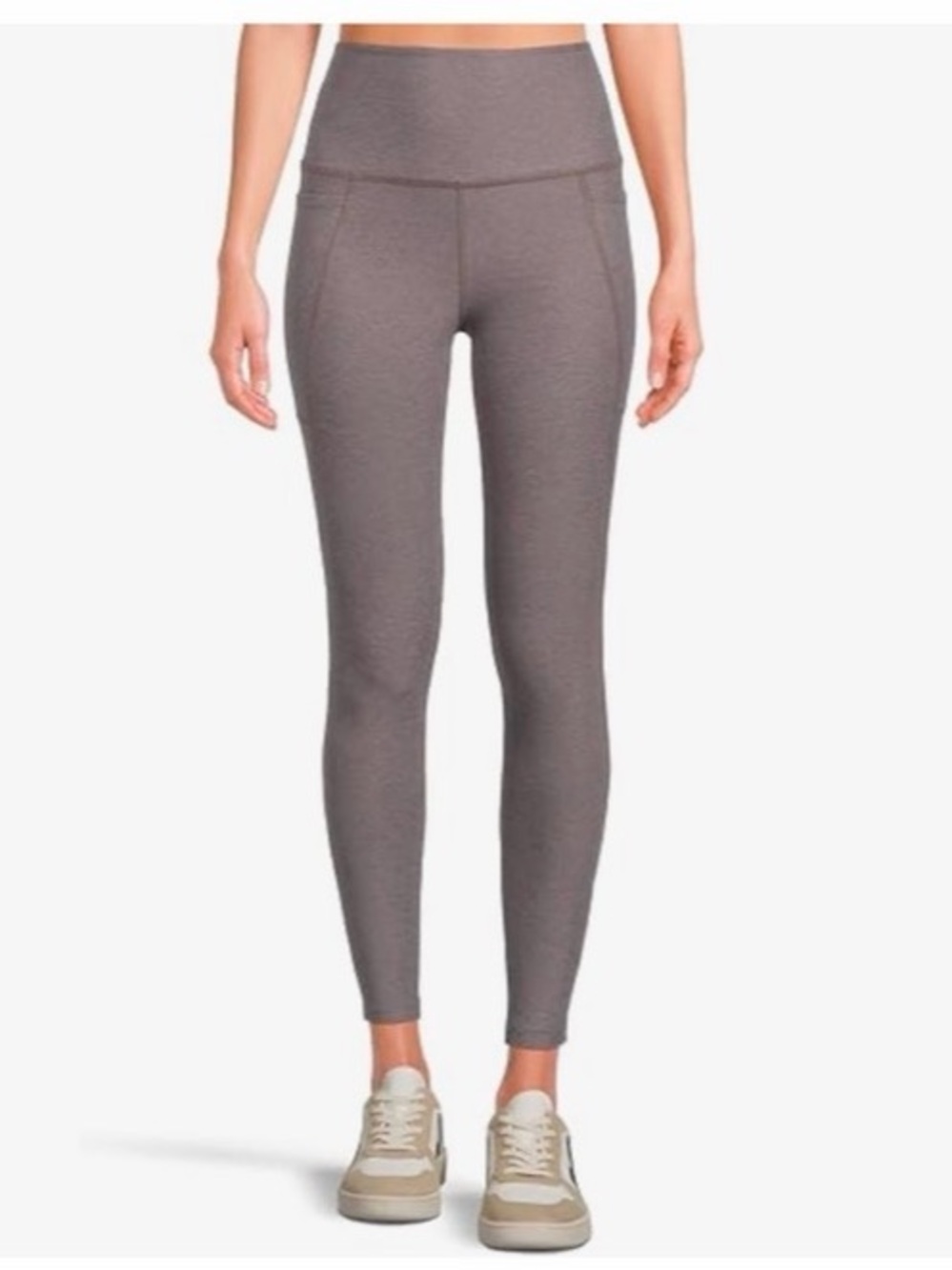 Beyond Yoga Spacedye Out of Pocket High Waisted MIDI Leggings Soft Umber Medium